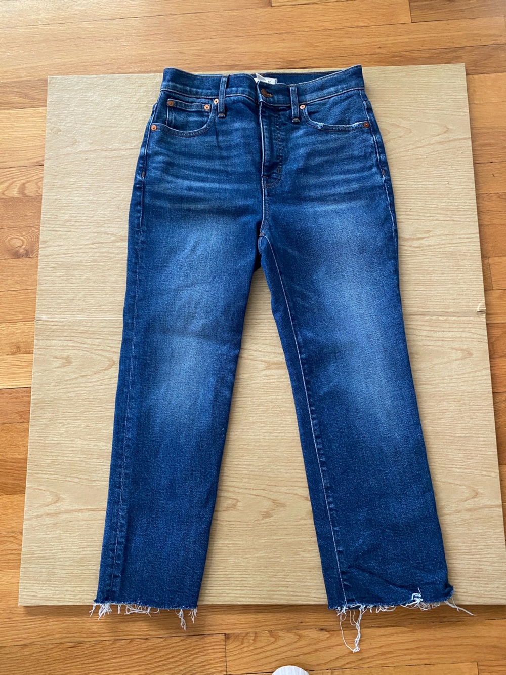 Madewell Women's Petite Blue Jeans 27 Petite (flawed)